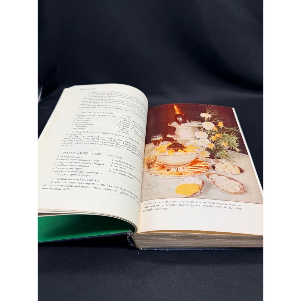 The New York Times Cook Book Craig Claiborne 1961 Vintage Hardcover Harper & Row